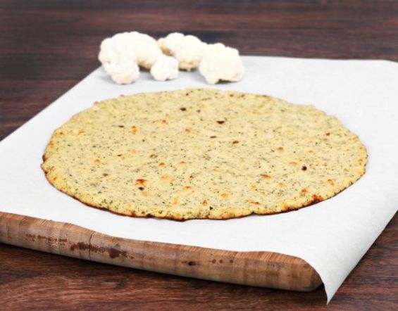 Cauliflower pizza crust
